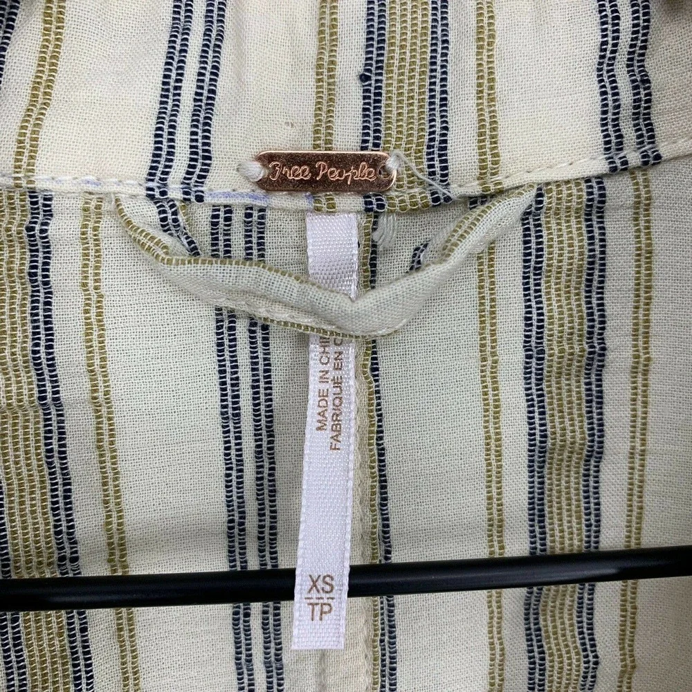 Free People Sweet Melody Trench Coat‎ Long XS Double Breasted Capsule Minimalist